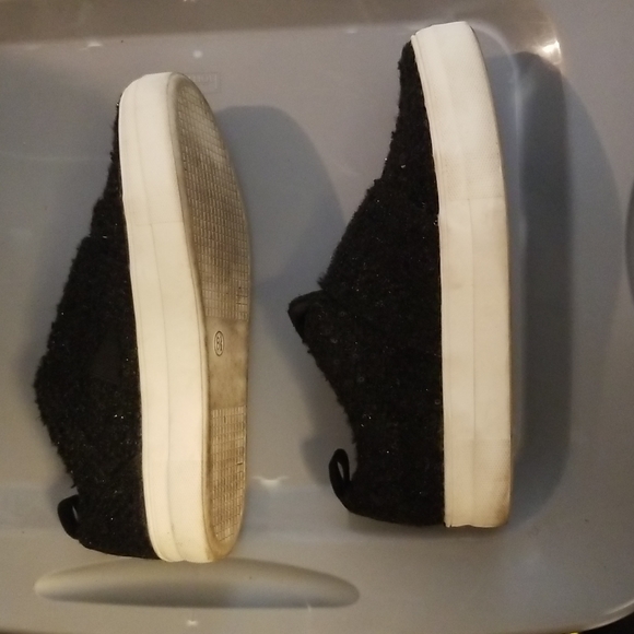 DV Black Sequin Slip On Sneakers - Picture 6 of 6